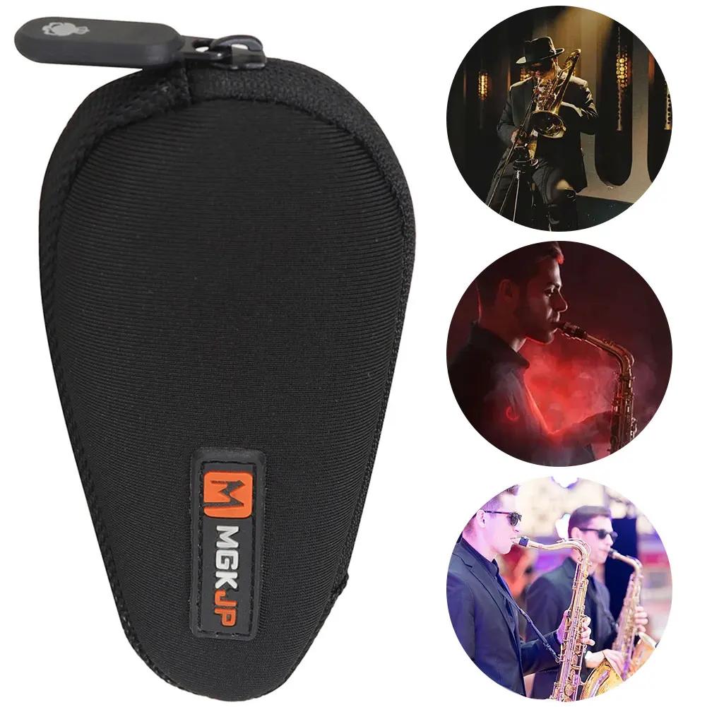 Saxophone Mouthpiece Pouch Clarinet Pouch Clarinet Case Soft Sax Pouch Bag Double Layer Fashion Design for Clarinet